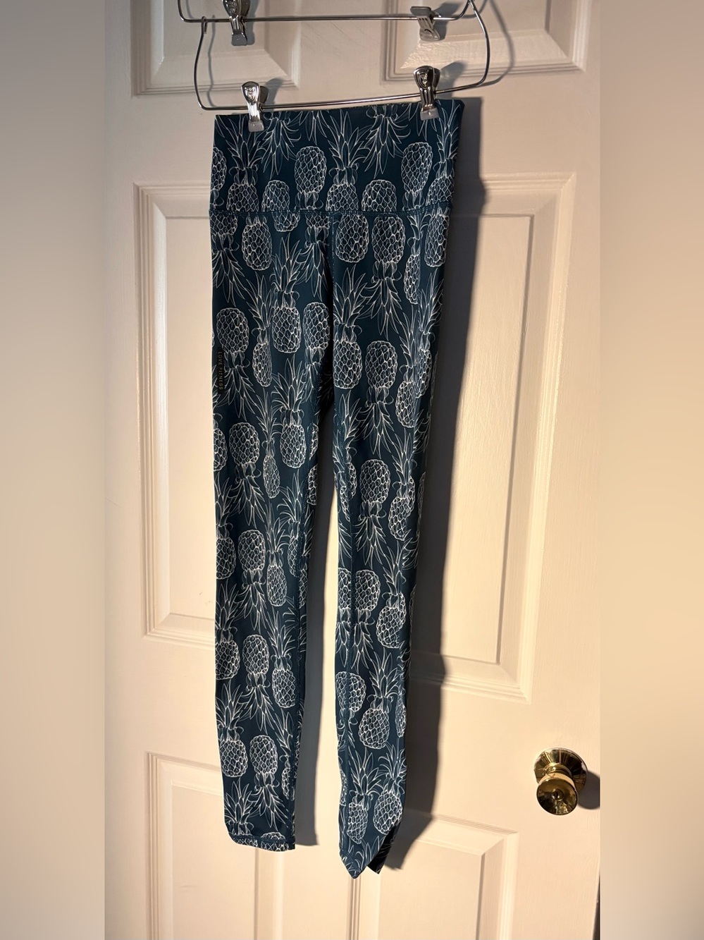Love Fitness Women’s Pineapple Print Leggings - Teal